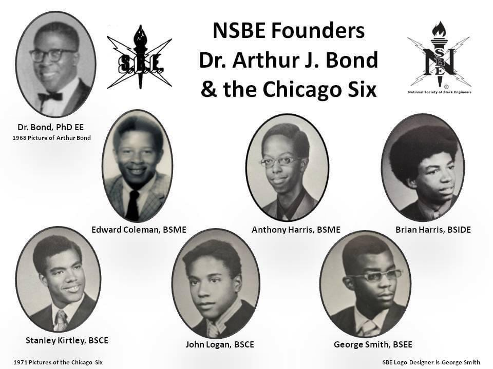NSBE Founders — Dr. Arthur J. Bond and the Chicago Six